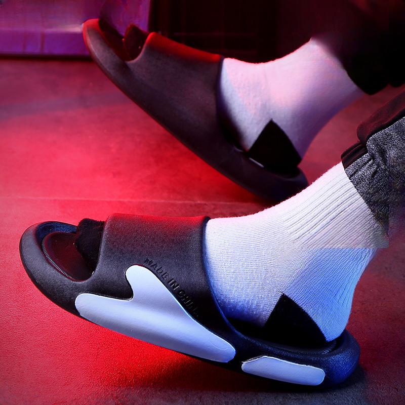 One-piece Shoes Thick-soled Indoor Cool Student Fashion Slippers