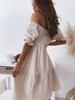 2026 Summer Off-the-Shoulder Backless Long Dress