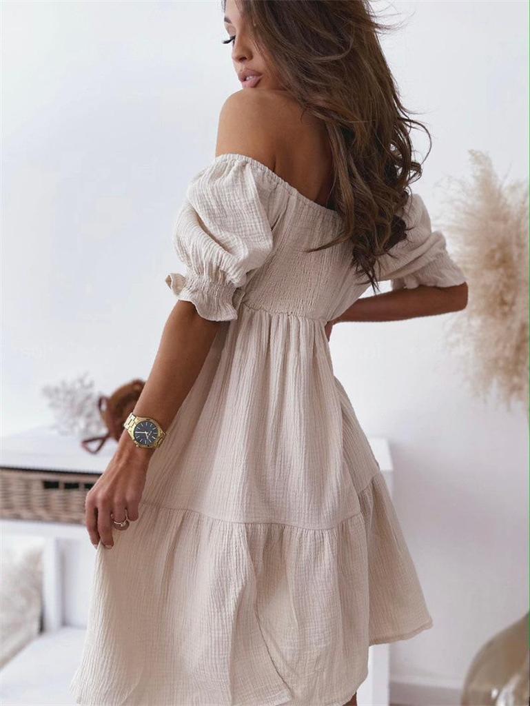 2026 Summer Off-the-Shoulder Backless Long Dress