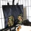 Portable Waterproof Rabbit Hay Feeder Bag with Hole