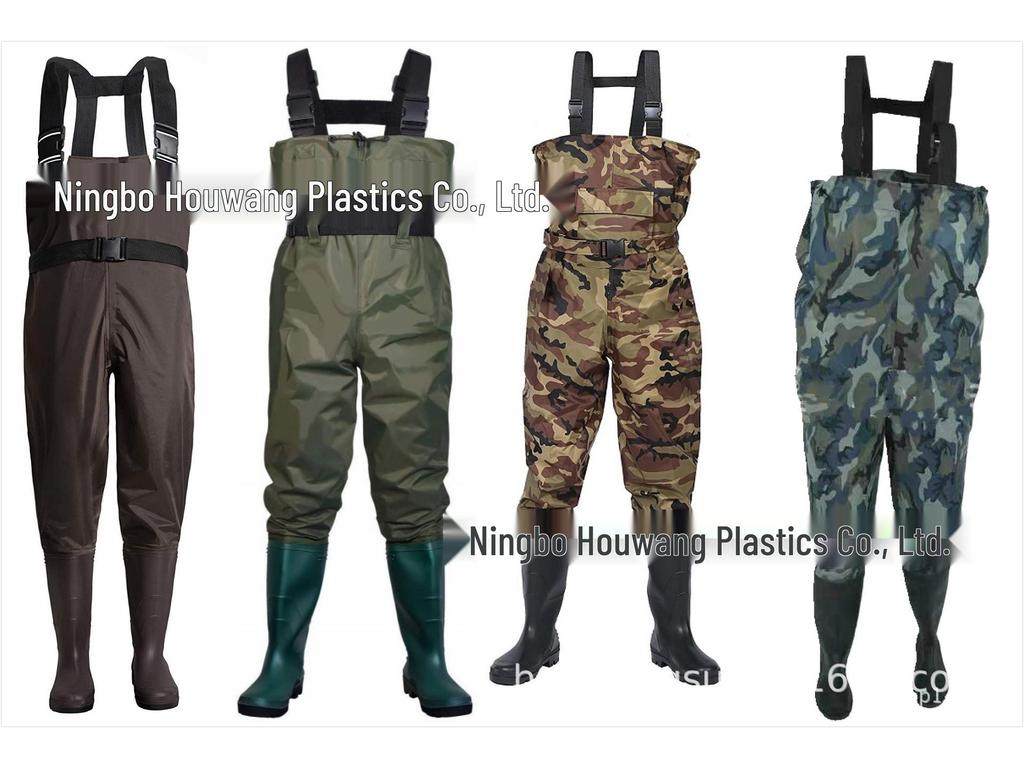 Nylonové nepromokavé jednodílné brodící kalhoty pro dospělé a děti