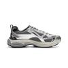 Li Ning Fuyao Boom Low Top City Commuting Running Shoes Men's Silver Gray ARXV005-3