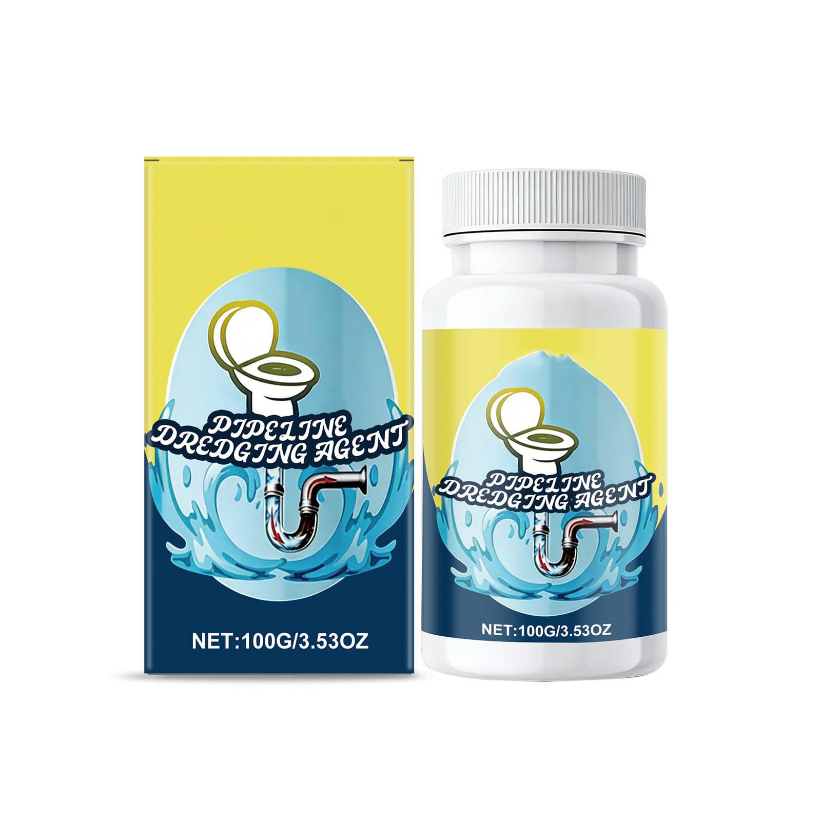 Pipe Dredge Deodorant, Powerful Pipe Dredging Agent, Powder Clog Remover, Sink And Pipe Dredging Powder Pipe Dredge Agent, Kitchen Toilet