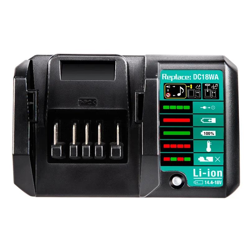 DC18WA Replacement Battery Charger Fast Charging For Makita 14.4V 18V BL1811G BL1813G BL1815G Lithium Battery Safety Charger