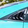 Rear Side Window Louver Vent Cover Trim Car Accessories Carbon Fiber Decor for Honda Civic 10th 2016 2017 2018