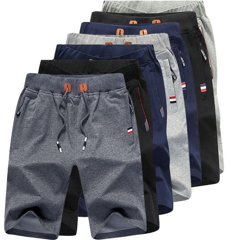Pantaloni scurți casual confortabili de vară pentru bărbați, largi, pentru sală, sport, jogger, pantaloni de plajă