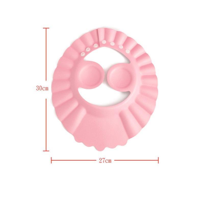 Adjustable Baby Shampoo Cap Thickened Shower Cap for Kids Ear Protection Bathing Accessories