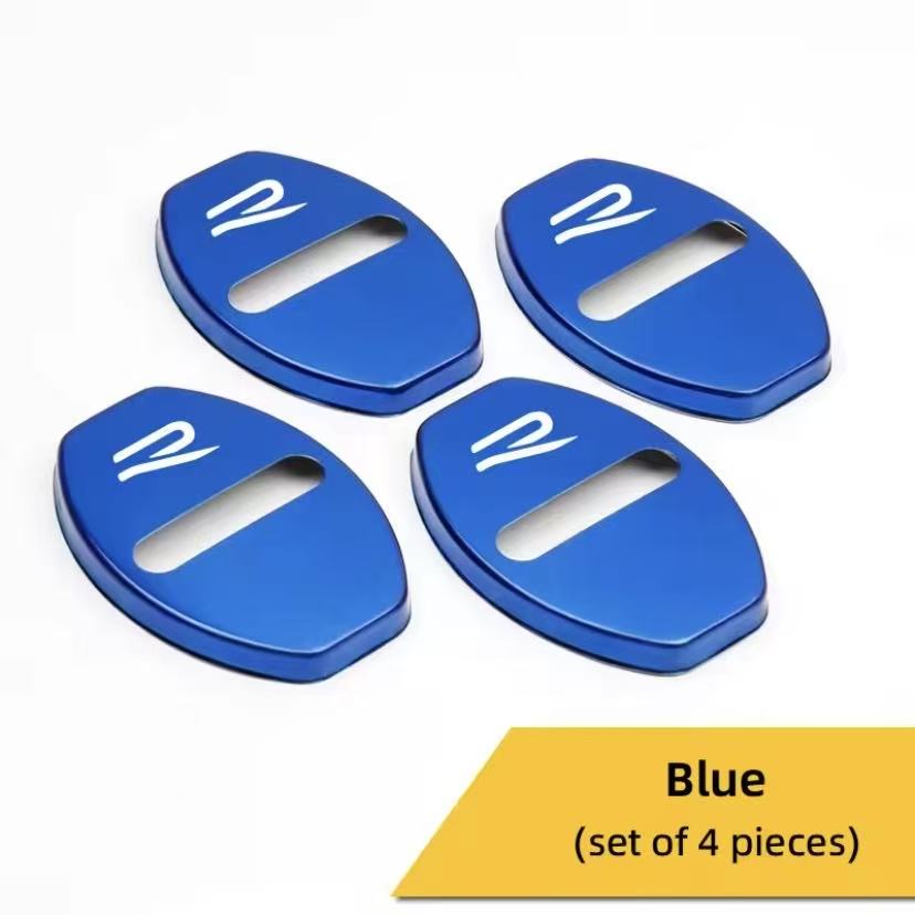 4Pcs Metal Car Door Lock Buckle Cover Protective Covers Hub Cap For VW GTI Polo Golf Passat B6 B7 B8 Tiguan Jetta T-ROC Taigo CC vhcp29