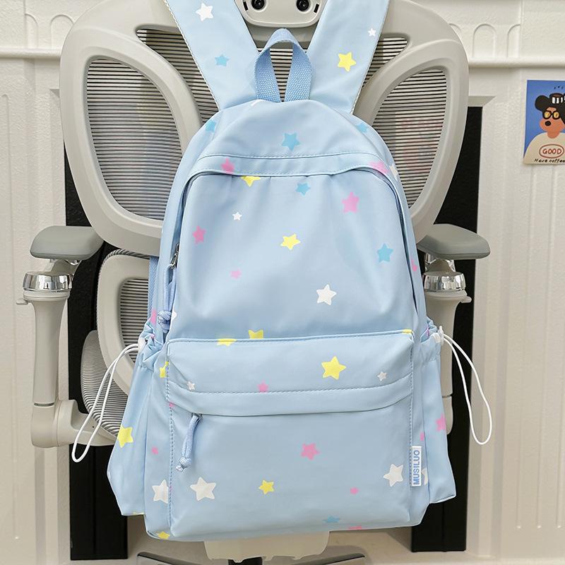 Schoolbag Japanese school bag Junior high school ins girl heart star large capacity versatile dopamine mini backpack backpack