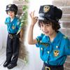 Police Cosplay Security Guard Costume for Police Officer Costume for Boys and Halloween Costume Size [monoii] Kids, Girls, (Boys, S)