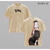 Hot Anime Dandadan Ayase Seiko Clothing Men Women Casual Tshirts Washed Cotton Tee Retro Oversized T-shirt Harajuku Male T Shirt