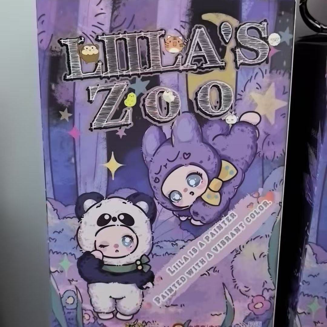 

Baby Three Liila V2 Vinyl Liila S Zoo Second Generation Series Bag Pendant Trendy Play Ornament Cute Doll gift