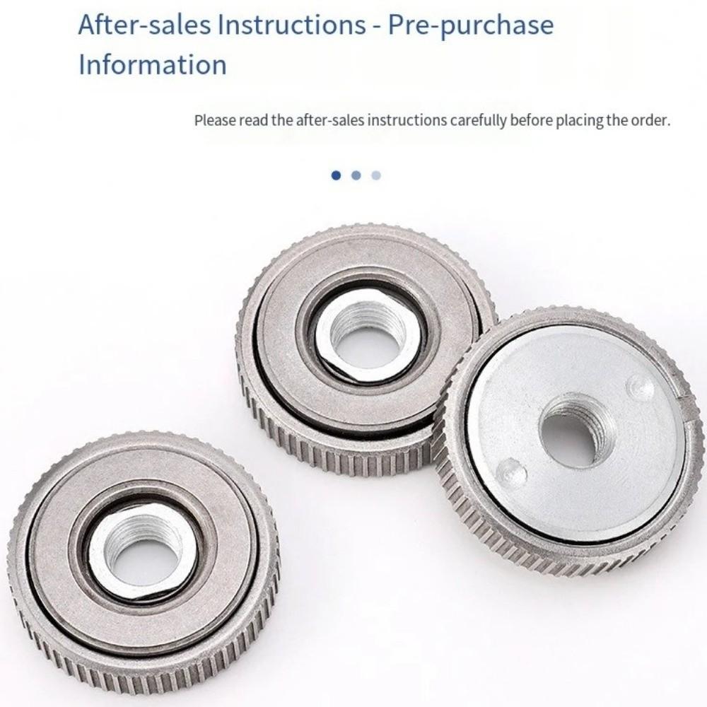 Tragbare Arretierscheibe für M14 Winkelschleifer Multifunktions-Elektrowerkzeug Winkelschleifer Flanschmutter Spannfutter