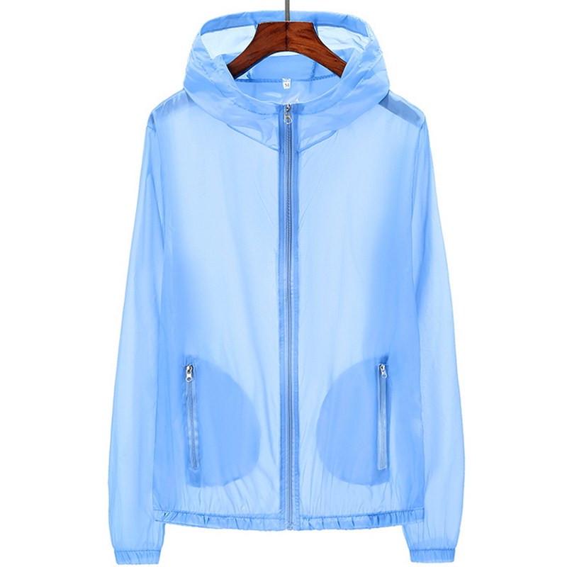 Unisex Summer Windbreaker with Custom Logo - Lightweight, Plus Size Sunscreen Jacket for Outdoor and Workwear