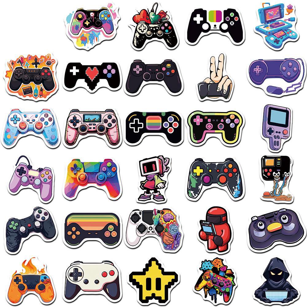 57 Retro Video Game Graffiti Stickers for Laptops & Phones
