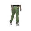 Jordan Solid Color Logo Embroidered Mid-Waist Straight Casual Pants Men Bottoms Green FB7306-340
