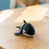 Juguete Flexible de Ballena Orca, Ballena Articulada Impresa en 3D Juguete Sensorial Fidget, Modelo de Animal Marino Poseable Coleccionable para el Hogar, la Oficina, el Escritorio Ejecutivo