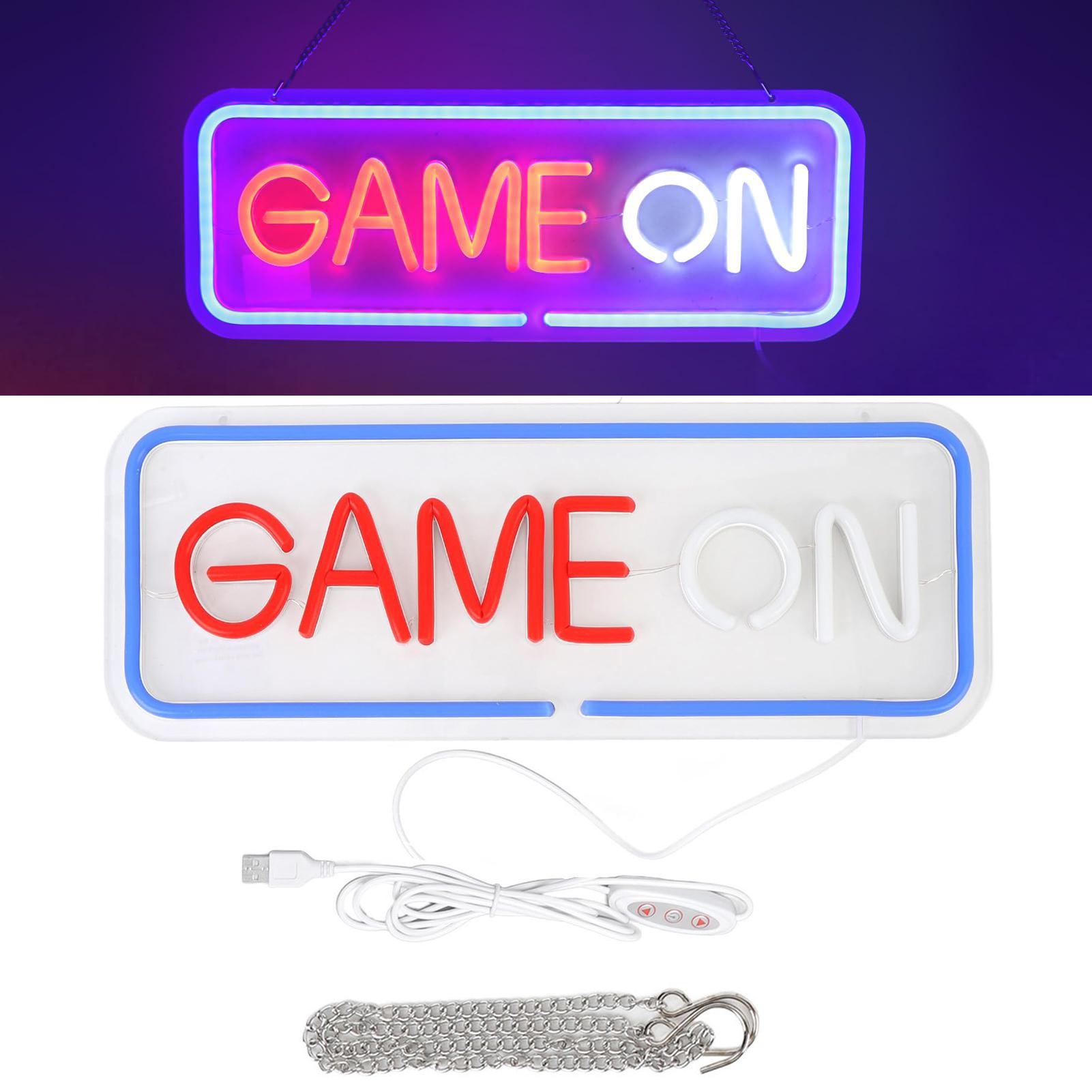

Gaming Neon Light Wall Decor Game Room Teen Boys Room Decoration LED Atmosphere Lamp A