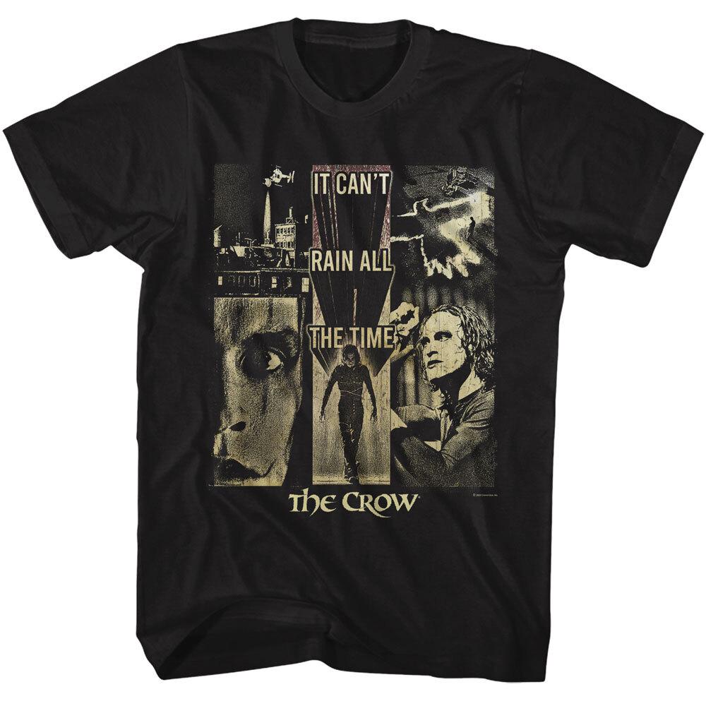 The Crow 1994 Movie It Can t Rain All The Time Eric Draven Collage Men T Shirt XXXXL