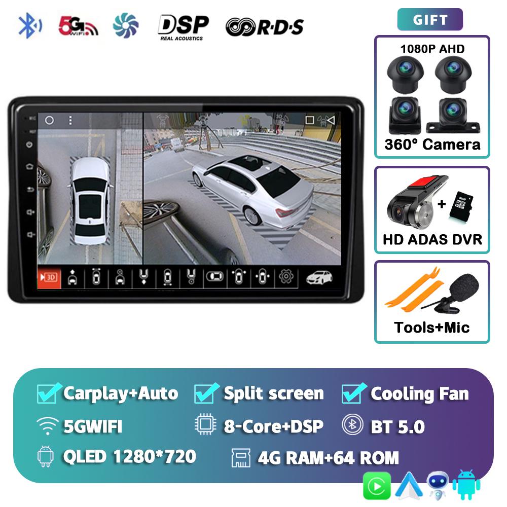 Android 14 Carplay Car Radio For Renault Duster HM 2 II 2020-2021 Arkana 1 I 2019-2021 Multimedia Video Player Navigation GPS 4G