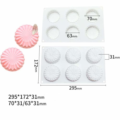 DIY Cake Mold Silicone Mold Silicone Cake Mold Mold Mold for Mousse Cake Fondant Craft Baked Goods Mold Silicone Baked Goods Cooking Cake Making