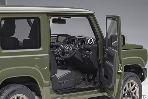 AUTOart 1/18 Scale Suzuki Jimny (JB64) Moss Green Finished Model 78504