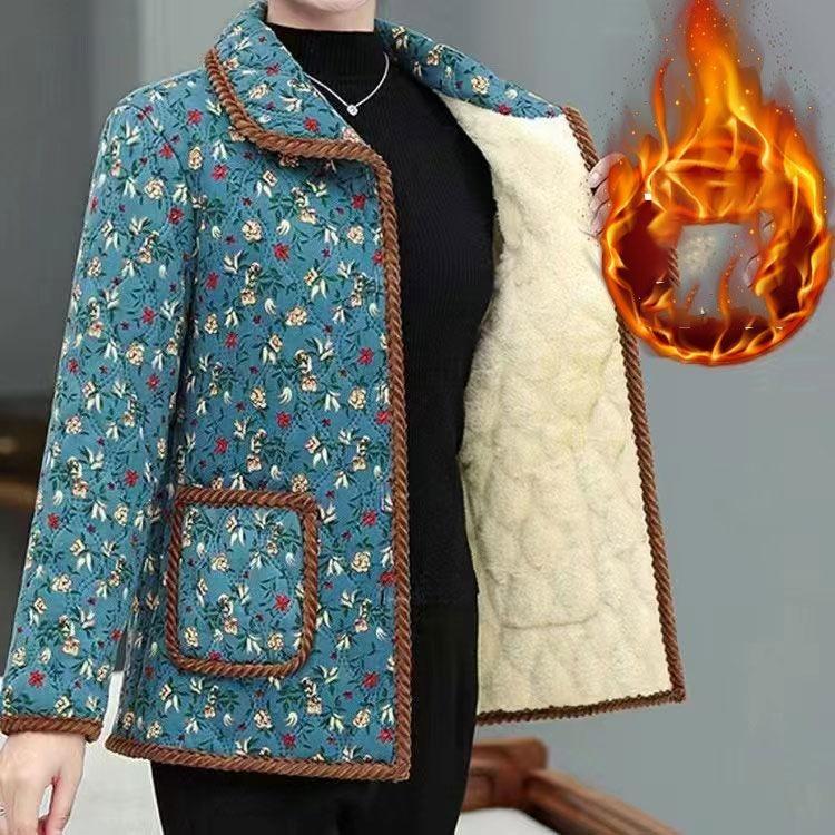 

Зимняя теплая женская хлопковая куртка большого размера, свободная, бархатная, утолщенная, верхняя одежда, пальто, осень-зима, для мам 5XL синий