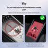 BYD Seal 06dmi Gear Shift Panel & Central Control Protective Silicone Pad with Wireless Charger