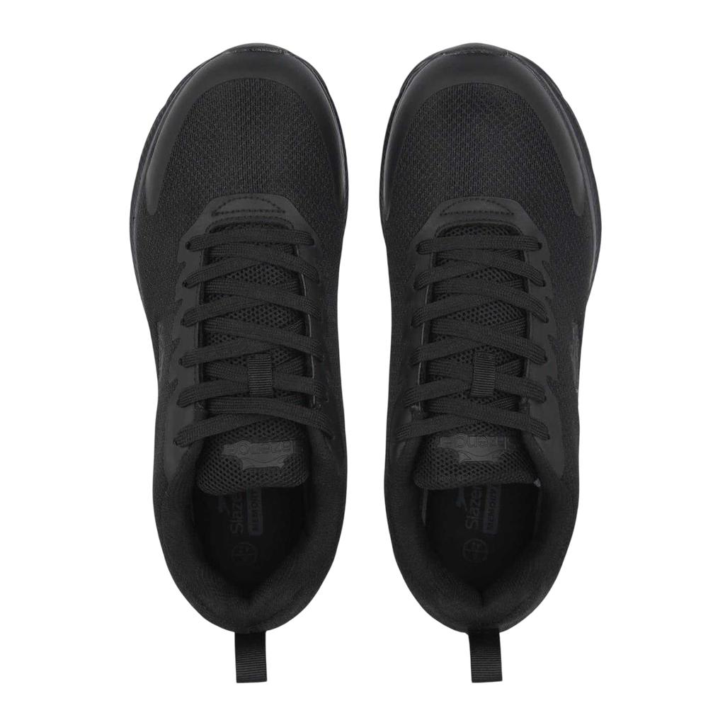 Slazenger Mens Sadler Leather Running Trainers