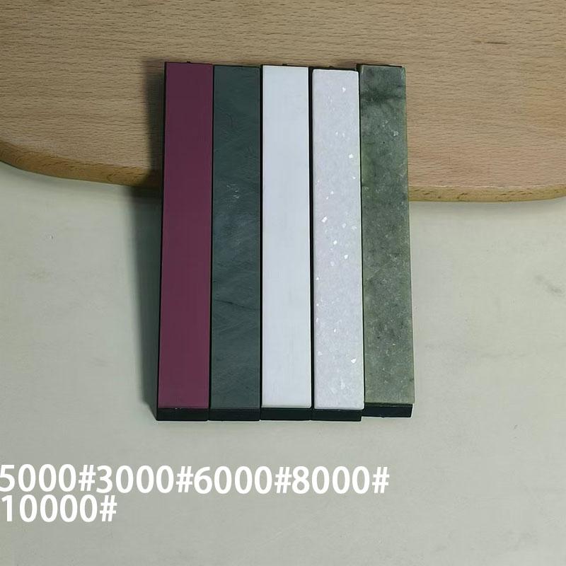 5/7-piece Set of Natural Agate Abrasive Whetstones for Polishing and Fine Fixed-angle Sharpeners Kitchen Knife Sharpening System