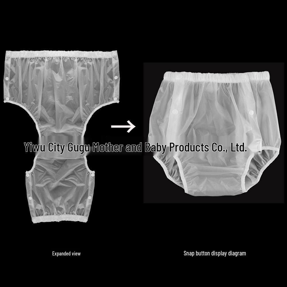 Wiederverwendbare wasserdichte Hosen für Senioren - Waschbare Stoffwindelbezüge