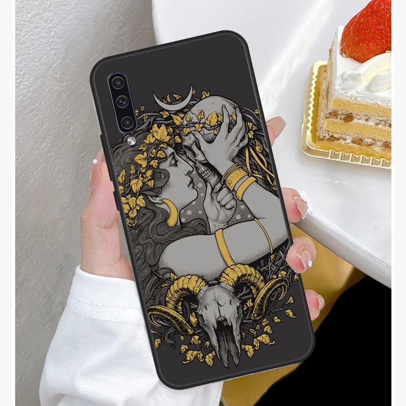 Gothic Witch Witchcraft Case Cover For Samsung Galaxy A72 A52 A42 A32 A22 A12 A50 A70 A41 A51 A71 A21S A52S Fundas