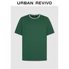 UR Men's Color-block Cotton Crew Neck T-Shirt