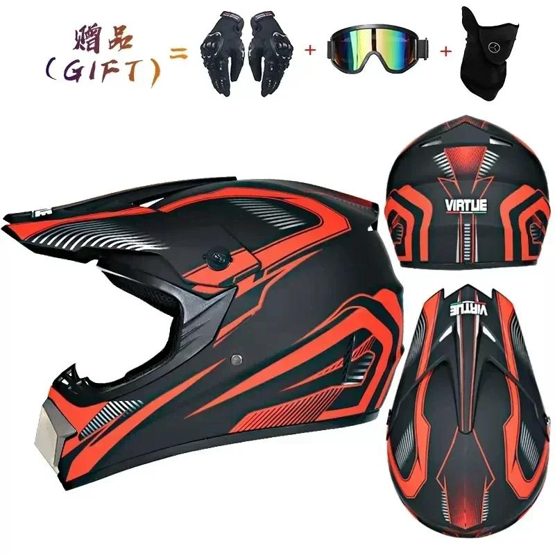 Motorcycle Helmet Full Face Racing Off Road Cross Motorcross Capacete Motocross Cascos Para Motos Mountain Downhill Bicycle DOT