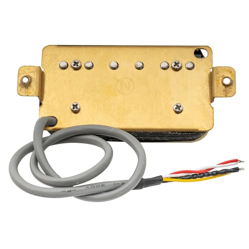 Wilkinson Vintage Classic Alnico 5 Overwound Open Humbucker Pickup for Electric Guitar, Zebra