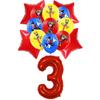 Amazing Tableware Birthday Party Decoration Digitaled Circus  Balloon Banner Cake Topper Party Supplies Baby Shower Decor Gifts