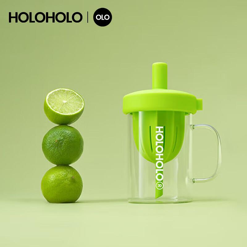 HOLOHOLO Acorn Tea Infuser Glass Bottle 600ml