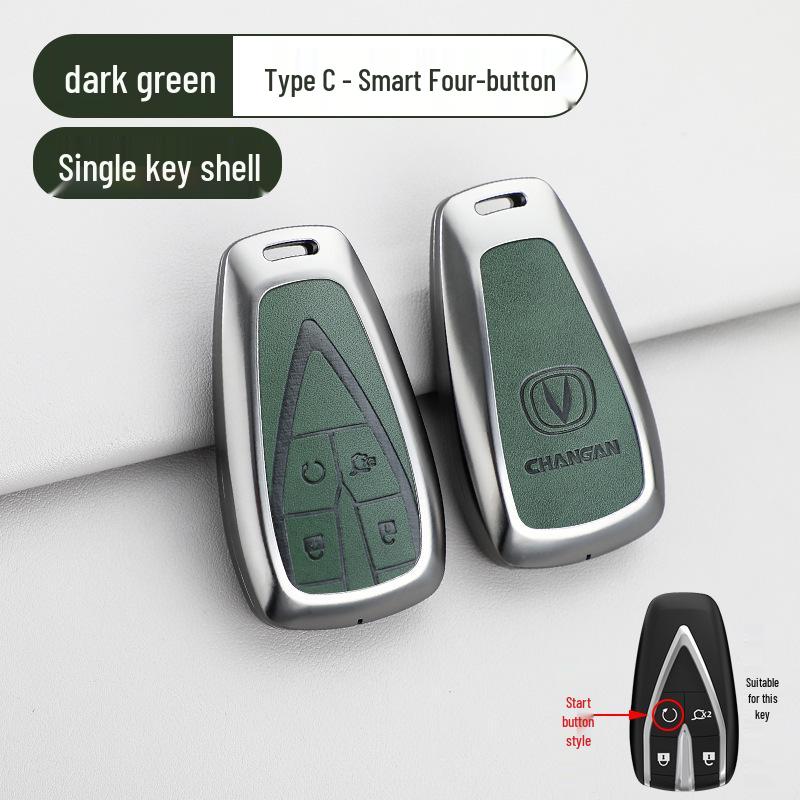 Changan Nuomi Corn Key Case: Lumin Square Candy Car Key Shell for Men & Women