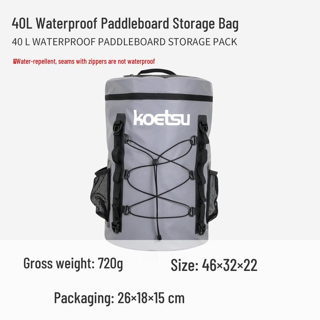 KOETSU CL Große Kapazität Paddleboard, Surfbrett & Kajak Aufbewahrungs-Organizer-Tasche
