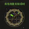 Yalalusi Luxury Gold Watch Multifunctional Men'S Watch Three-Eye Chronograph Business Watch European And American Watches