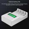 Intelligent Battery Four Bay Battery Charging up to 1000mA For 2A Multiple Cell Type Battery Power Supply