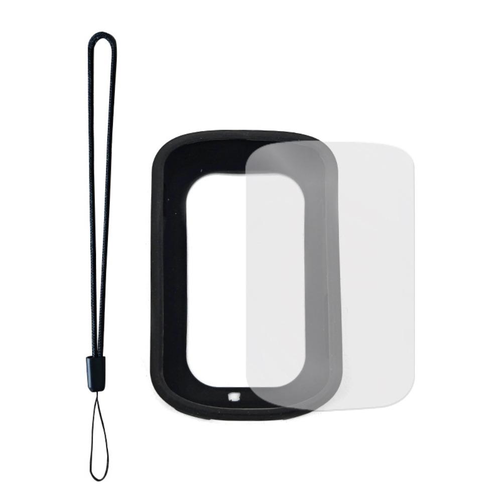 

Противоударный чехол для велосипедного GPS-компьютера, силиконовая защитная пленка для экрана для iGPSPORT BSC200S BSC300T MTB чёрный