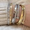 Leichter Luxus, hochwertiges Gefühl, voller Diamanten, glatte Nägel, Armband, Ring-Set, modisch, schlicht und vielseitig, kalt 2026