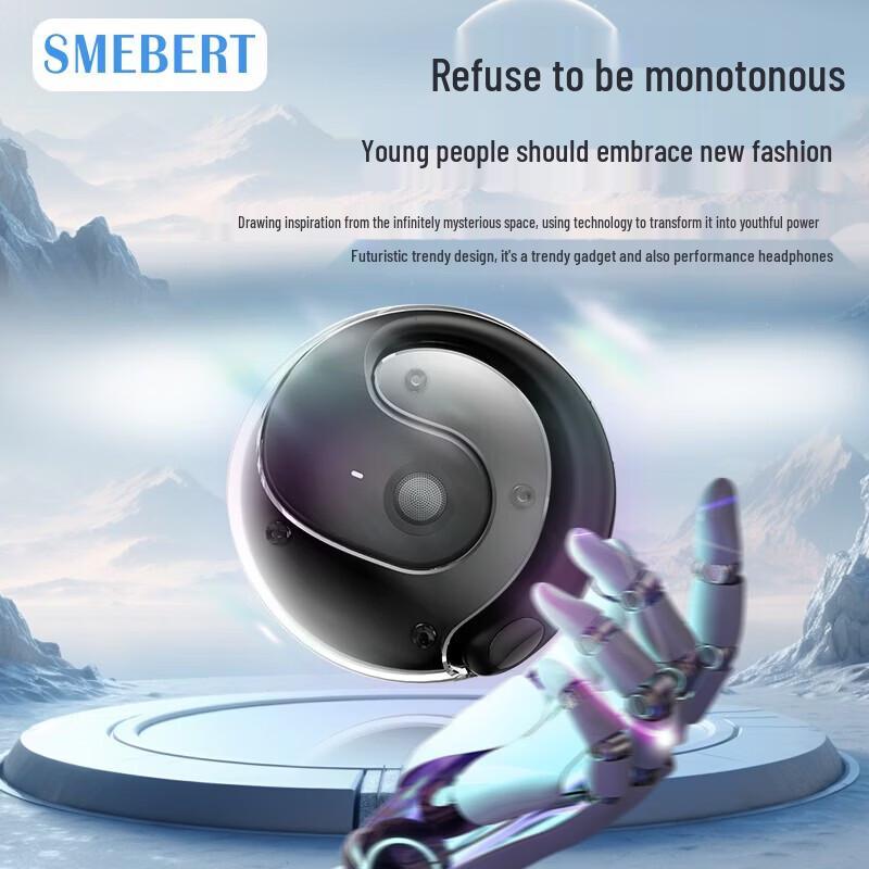 SMEBERT Coconut Ball Wireless Bluetooth Earbuds