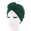 New Donut Turban Caps For Women Stretch Hijab Cap Muslim Soft Cotton Headscarf Bonnet Hat Ladies Headband Turbans Headwrap