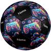 Custom Name Game Controller Theme Size 5 Soccer Ball, Suitable for Both Indoor and Outdoor Matches, a Gift Suitable for Everyone.