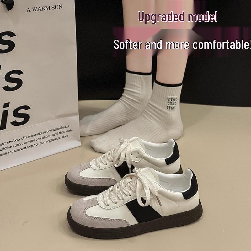 2025 Versatile Women's Silver Sneakers – Forrest Gump Campus Style Casual White Trainers