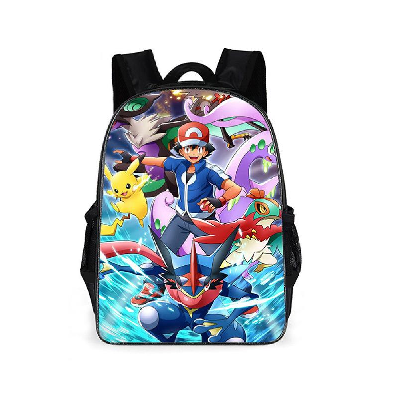 Pokémon Pokémon Backpack Student School Bag Cartoon Anime Backpack