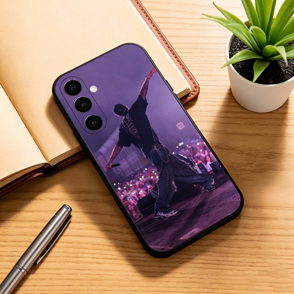 E-Egor K-creed Russian RAP Style Phone Case For Samsung Galaxy A73,A72,A71,A70,A53,A52,A51,Others Soft Black Cover