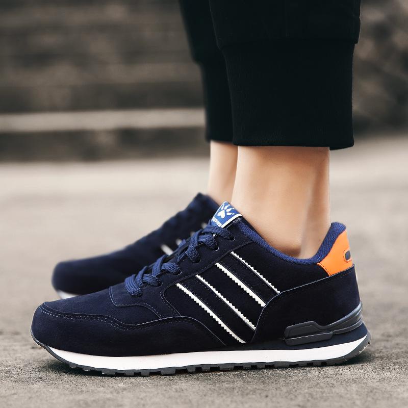 Heißer Verkauf Herren Freizeitschuhe Atmungsaktive Herren Modeschuhe Schweißabsorbierende Flache Schuhe Runde Zehenpartie Gummi Mesh Sneaker